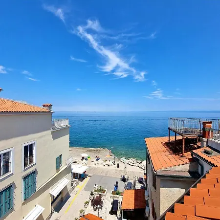 Ferienwohnung Old Piran Galileo Terrace Exterior foto